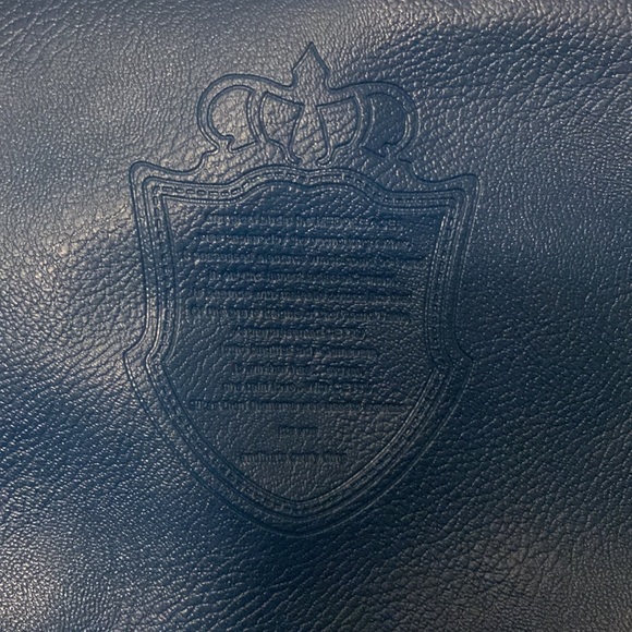 Matte Royal Blue Handbag - Picture 4 of 9